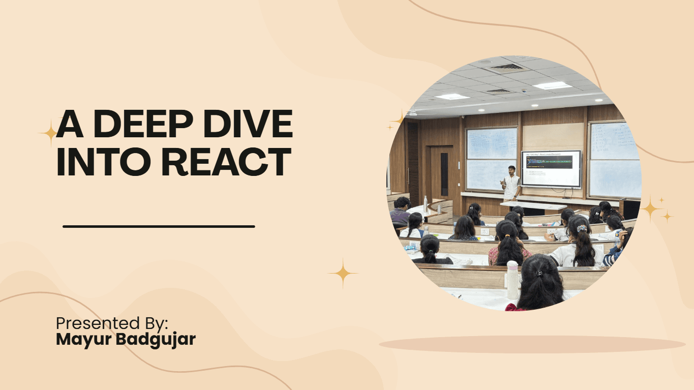Teaching My Own Classmates: A Deep Dive into React